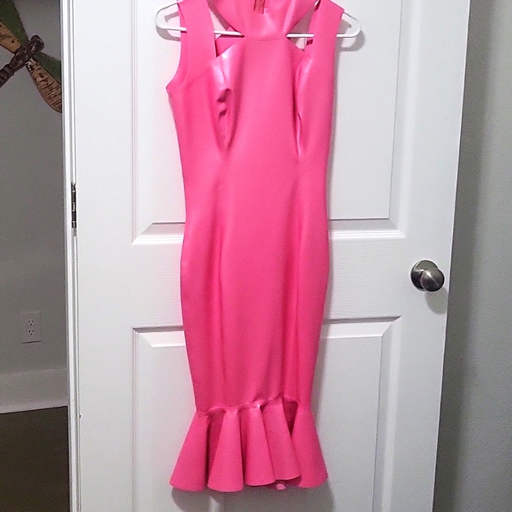 Atsuko Kudo plain alisa kick hem dress